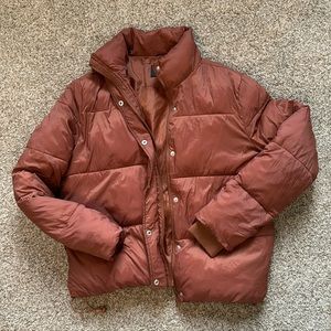 Deluc puffer jacket, size large